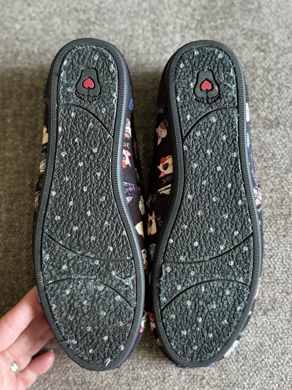 Bob’s for Skechers Dog Print Memory Foam Slip-Ons - Picture 4 of 4